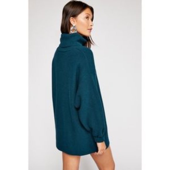 Free People Softly Structured Deep Jade Tunic - Picture 3 of 7